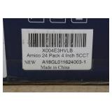 Amico 24-Pack 4" 5CCT Ultra-Thin LED Recessed Lights