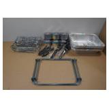 6 Set of Chafing Dishes with Fuel