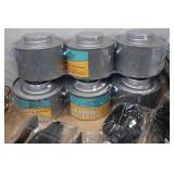 6 Set of Chafing Dishes with Fuel