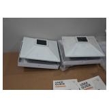 *8* Solar Post Cap Lights - White