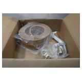 Boho Rattan Chandelier Light