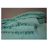 King Comforter with 2 Pillowcases - Teal