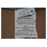 King Quilt with 2 Pillowcases and Throw Pillow - Blue