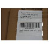 Persilux Cordless Blinds - 21"Wx72"H - Cream