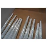 10-Pack of Clear Umbrellas for Weddings/Parties