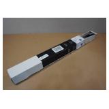 Single Curtain Rod - Black - 30"-84"