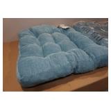 *2* Square Floor Cushions - 22"x22"