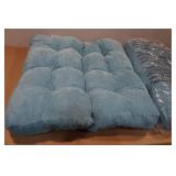 *2* Square Floor Cushions - 22"x22"