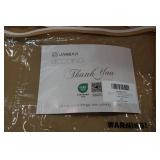 Janzaa Twin Vintage Style Comforter Set - Blanket & Pillowcase - Pink