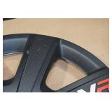 Set of 4 15" VR Carbon Wheel Covers - Black