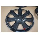 Set of 4 15" VR Carbon Wheel Covers - Black