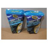 *2* ZEP Septic Defense Tank & Cesspool Treatment Packs