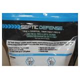 *2* ZEP Septic Defense Tank & Cesspool Treatment Packs