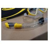 Cressi Adult Rondine Palau Fin Snorkel Set - Fin Size S/M