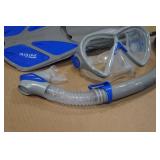Cressi Blulove Snorkel Set - Fin Size S/M