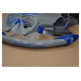 Cressi Blulove Snorkel Set - Fin Size S/M