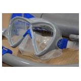 Cressi Blulove Snorkel Set - Fin Size S/M