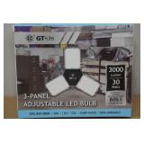 GT-Lite 3-Panel Adjustable LED Bulb