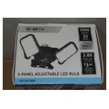 GT-Lite 3-Panel Adjustable LED Bulb