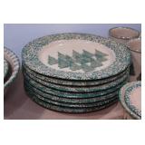 Three Rivers Pottery Stoneware Dish and Service Set