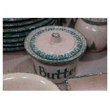 Three Rivers Pottery Stoneware Dish and Service Set