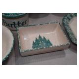 Three Rivers Pottery Stoneware Dish and Service Set