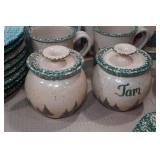 Three Rivers Pottery Stoneware Dish and Service Set