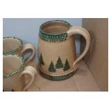 Three Rivers Pottery Stoneware Dish and Service Set