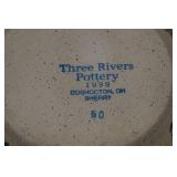 Three Rivers Pottery Stoneware Dish and Service Set