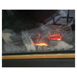 Beautiful designed Electric Fireplace (Used, Like New); Dimension: 55"L x 18"W x 43"H