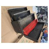 Heavy-duty Toolbox with 2 drawers and top storage (USED