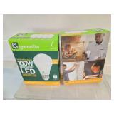 Lot of Two Packs containing 8 High Efficiency LED 100W Light Bulbs (NEW)