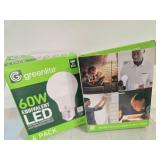 Lot of Two Packs containing 8 LED 60W Light Bulbs (NEW)