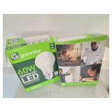Lot of Two Packs containing 8 LED 60W Light Bulbs (NEW)