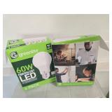 Lot of Two Packs containing 8 LED 60W Light Bulbs (NEW)