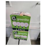 Lot of Two Packs containing 8 Greenlite 4W Light Bulbs (NEW)
