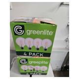 Lot of Two Packs containing 8 Greenlite 4W Light Bulbs (NEW)