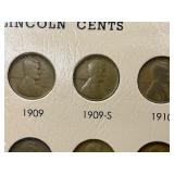 327pc Lincoln Set 1909-2019 in Three Albums!