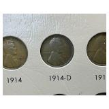 327pc Lincoln Set 1909-2019 in Three Albums!