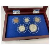 5pc 1940 coin collection