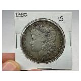 1880 Morgan Silver Dollar