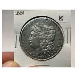 1884 Morgan Silver Dollar