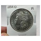 1884-O Morgan Silver Dollar