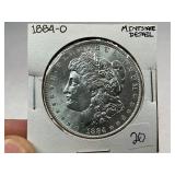 1884-O Morgan Silver Dollar