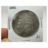 1885 Morgan Silver Dollar