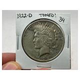 1922-D Peace Silver Dollar