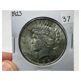 1923 Peace Silver Dollar