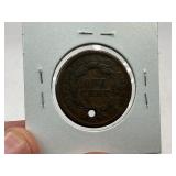 1840 Braided Hair Cent