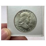 1962-D Franklin Silver Half Dollar