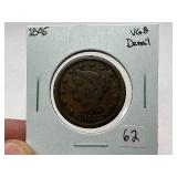 1845 Large Cent